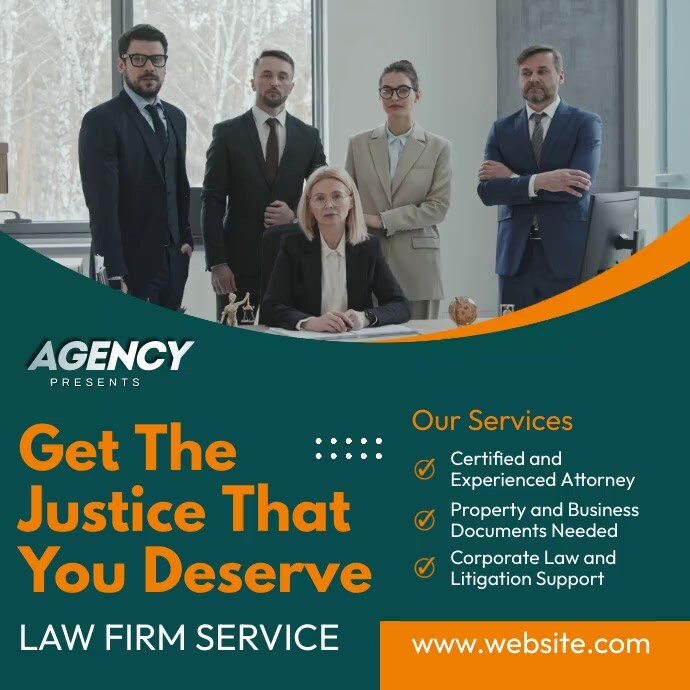 Law Firm Ads Template PosterMyWall