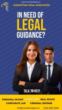 Law Firm Instagram Reel template