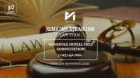 Law Firm Attorney & Legal Services Digital Display Signage template