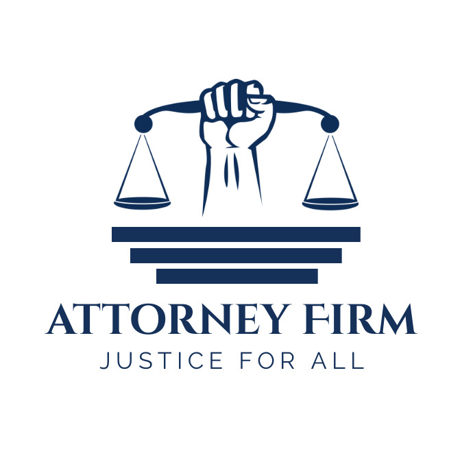 law firm logo Логотип template