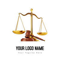 Law Firm Personal Injury Lawyer Legal Aid Logo template