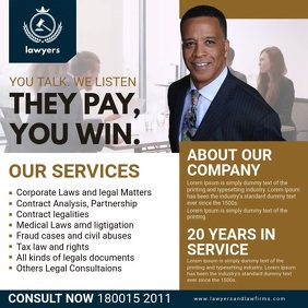 670+ Free Templates for ‘Law firm’ | PosterMyWall