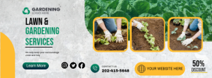 Lawn and Gardening Ikhava Yesithombe se-Facebook template