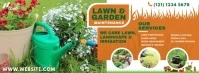 Lawn and Landscaping Facebook Cover Photo template