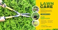 Lawn Care & Gardening Facebook Shared Image template