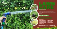 Lawn Care & Gardening Services Gedeelde afbeelding op Facebook template