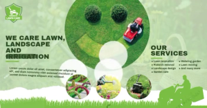 Lawn Care & Gardening Services Immagine condivisa di Facebook template