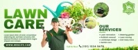 Lawn Care & Gardening Services Facebook Cover Photo template