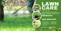 Lawn Care & Gardening Services Facebook Shared Image template