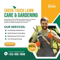 Lawn Care Publicação no Instagram template