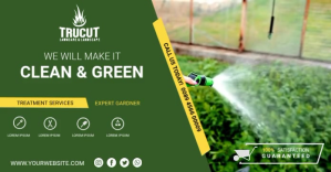lawn care Immagine condivisa di Facebook template