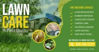 Lawn Care Facebook Share Post template