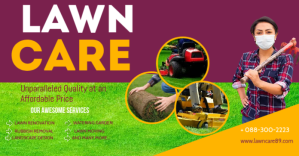 lawn care poster template Изображение, которым поделились на Facebook