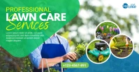 Lawn Care Service Ad Facebook Shared Image template