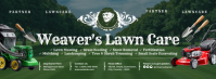 Lawn Care Service Banner Template Facebook Cover Photo