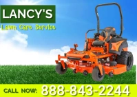 Lawn Care Service Flyer Kartu Pos template