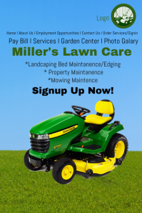 lawn care website template