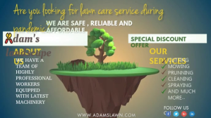 Turkis Lawn Care Template Facebook-covervideo