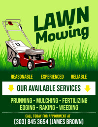 Customize 350 Lawn Service Templates Postermywall