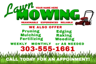 Customize 350 Lawn Service Templates Postermywall