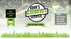Lawn Service facebook Video template