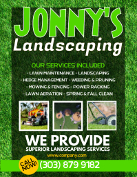 Lawn Service Flyer template