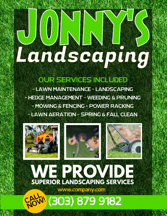 Lawn Service Flyer Template PosterMyWall