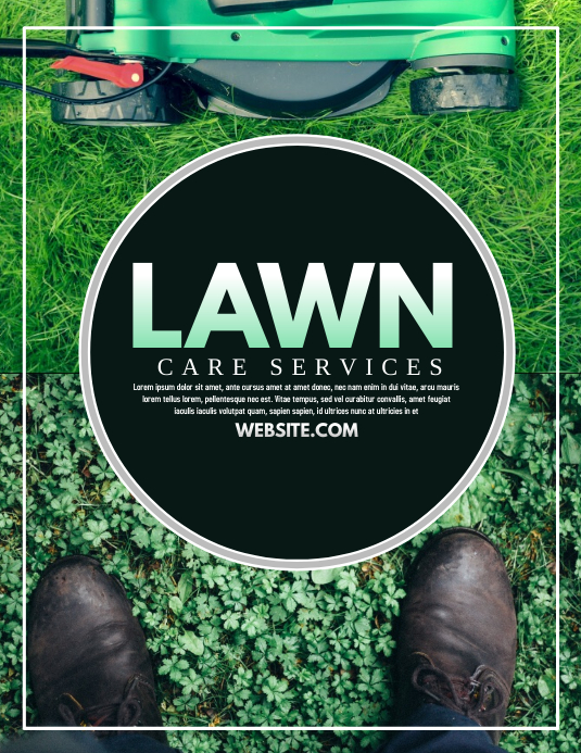 lawn service Template PosterMyWall