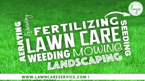 Lawn Service Template Vídeo de portada de Facebook (16:9)