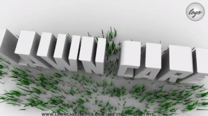 Lawn Service Template 数字显示屏 (16:9)