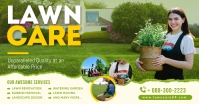 Lawn services facebook ad post template