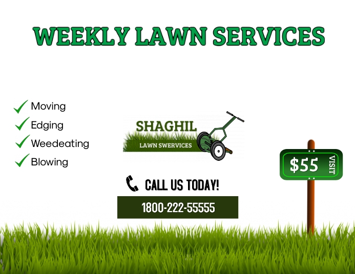 Lawn Servics Template PosterMyWall