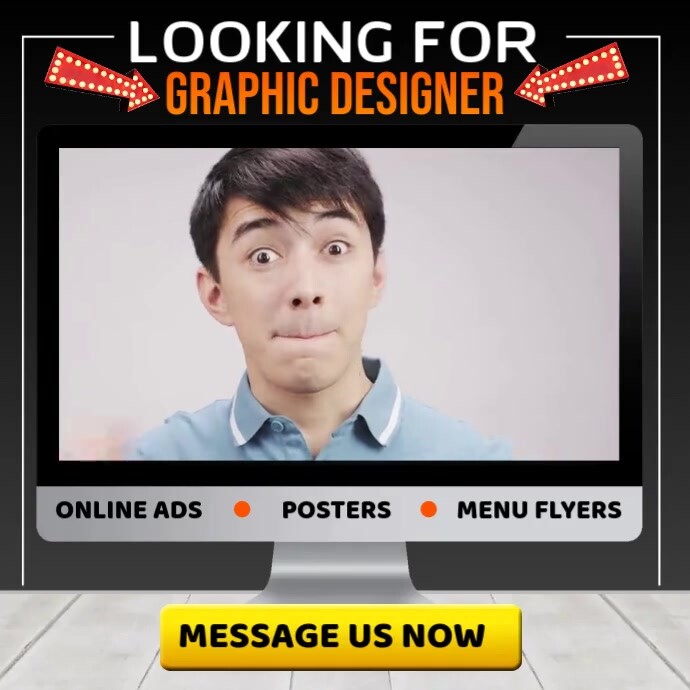 Graphic Designer Instagram Post template