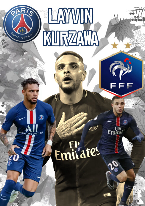 Layvin Kurzawa A4 template