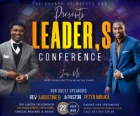 Leader's Conference Medium Rectangle template
