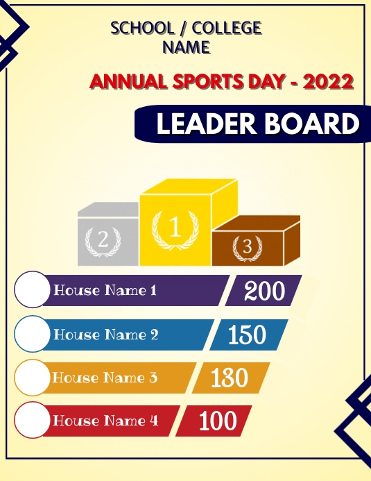 Copy of Leaderboard | PosterMyWall