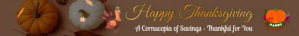 leaderboard thanksgiving greetings Bestenliste template