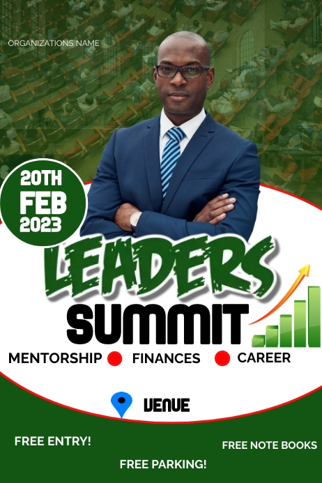 Leaders Week Design Plantilla de LEADERS conference | PosterMyWall
