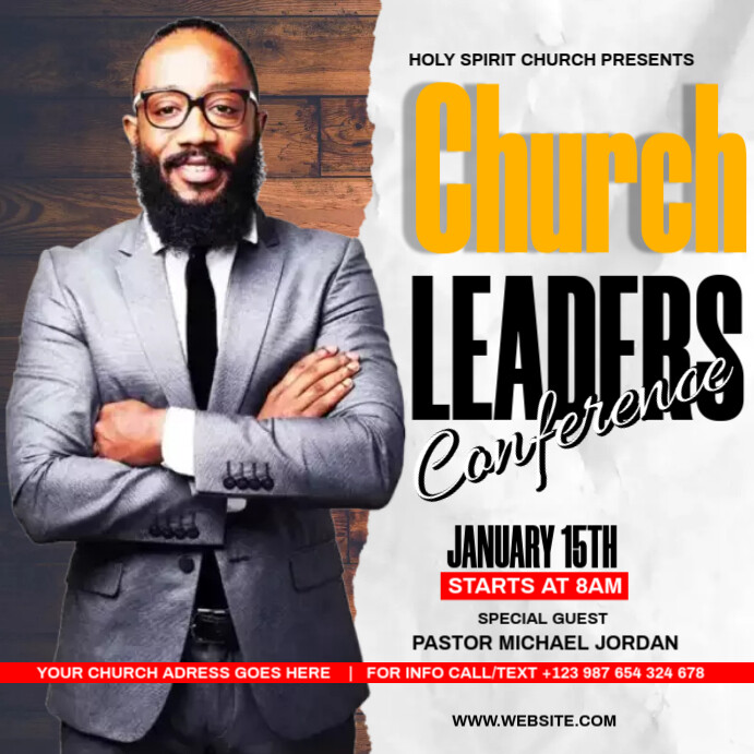 Leaders Week Design leaders conference Template | PosterMyWall