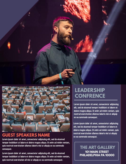 Copy of Leadership Conference | PosterMyWall