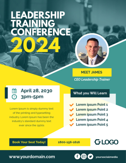 Leadership Training Flyer at Joel Weatherly blog