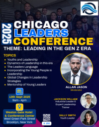 Leadership Summit Flier Ad Flyer (format US Letter) template