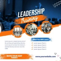Leadership Training Instagram Facebook Templa template