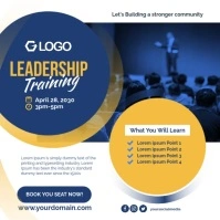Leadership Training Social Media Template