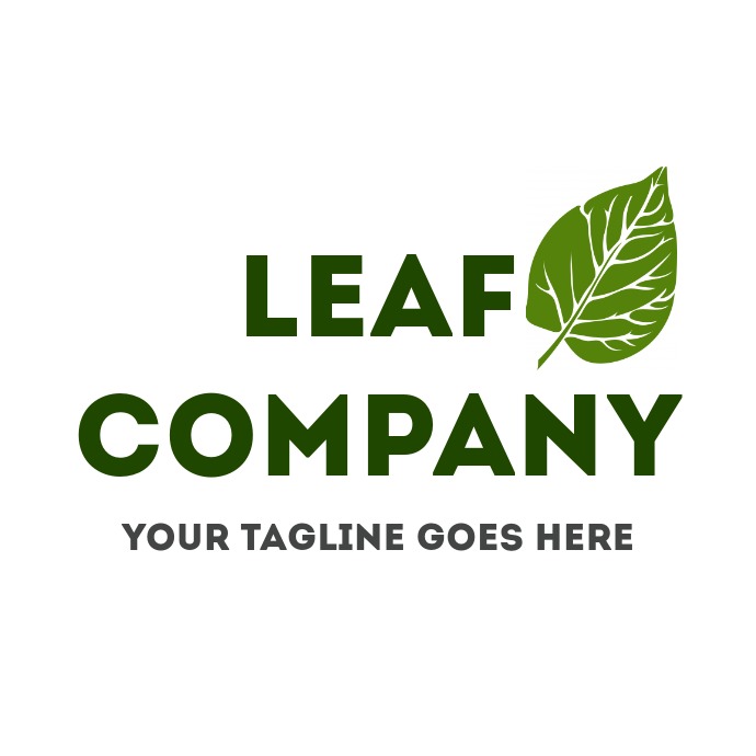 Leaf eco - bio logo template