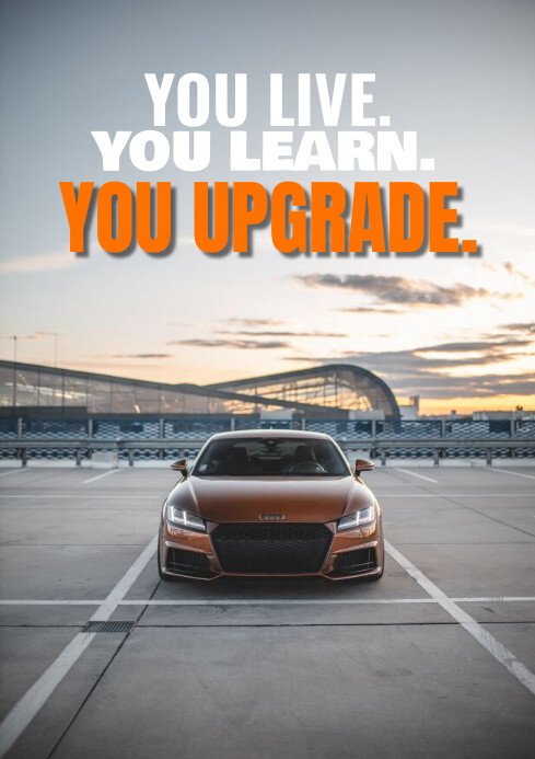 LEARN AND UPGRADE QUOTE TEMPLATE | PosterMyWall
