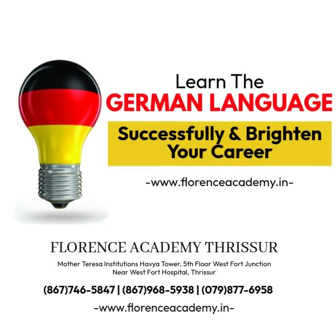 Learning German Ad Learn German Language Ads Templat | PosterMyWall