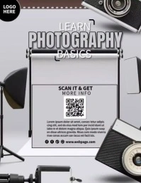 Learn Photography ads Flyer (US Letter) template