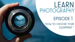 learn photography Miniatura na YouTube template