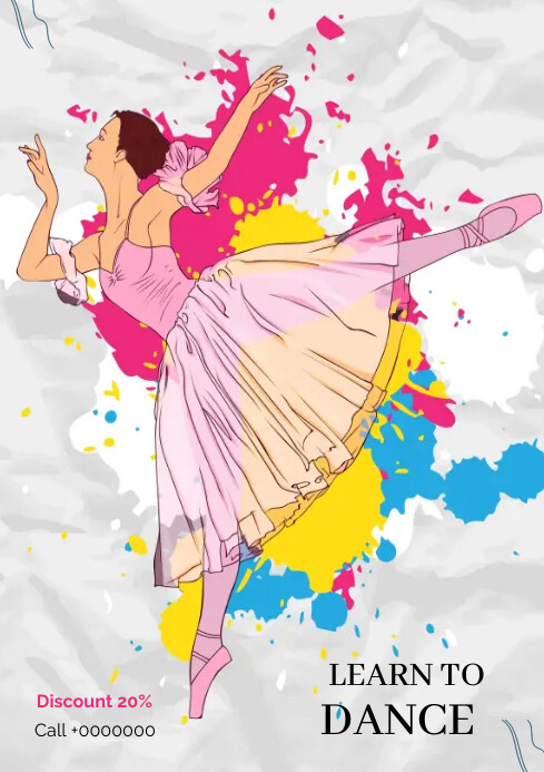 LEARN TO DANCE Template | PosterMyWall